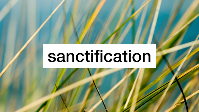 Sanctification by Grace - part 1