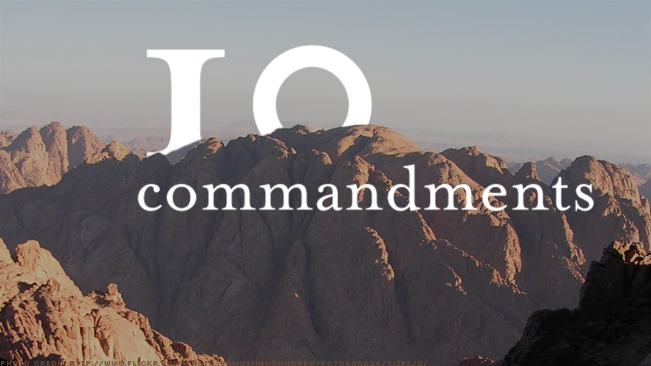 The Ten Commandments