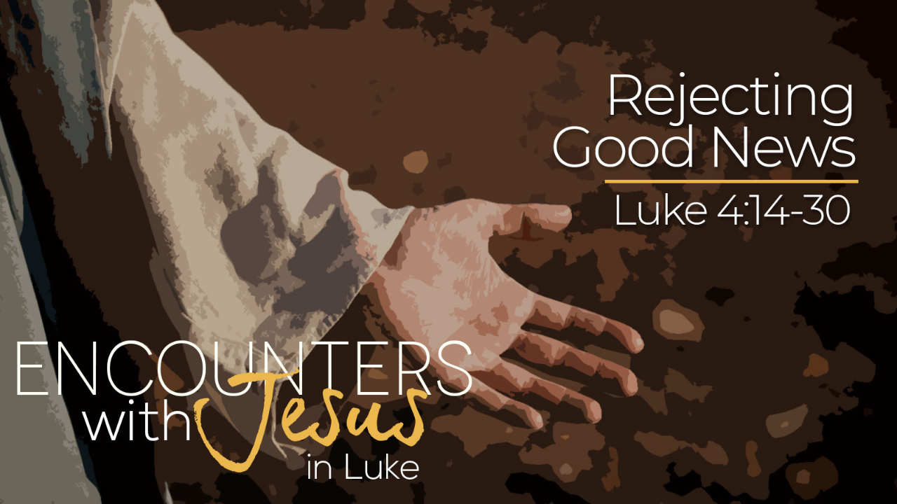 Rejecting Good News by Brad Rogers from New Covenant Presbyterian Church (PCA) Aiken SC