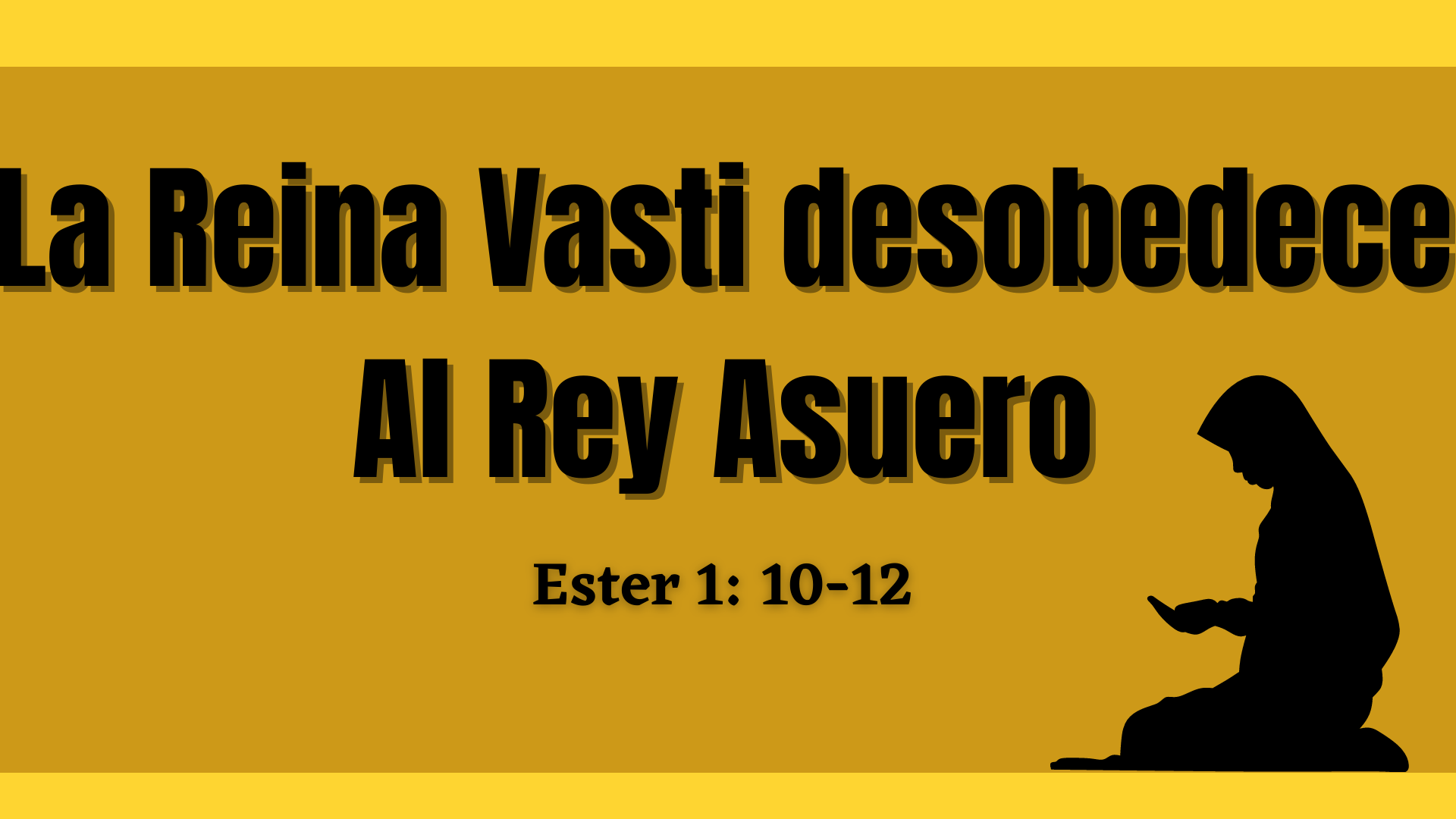 La Reina Vasti Desobedece Al Rey Asuero