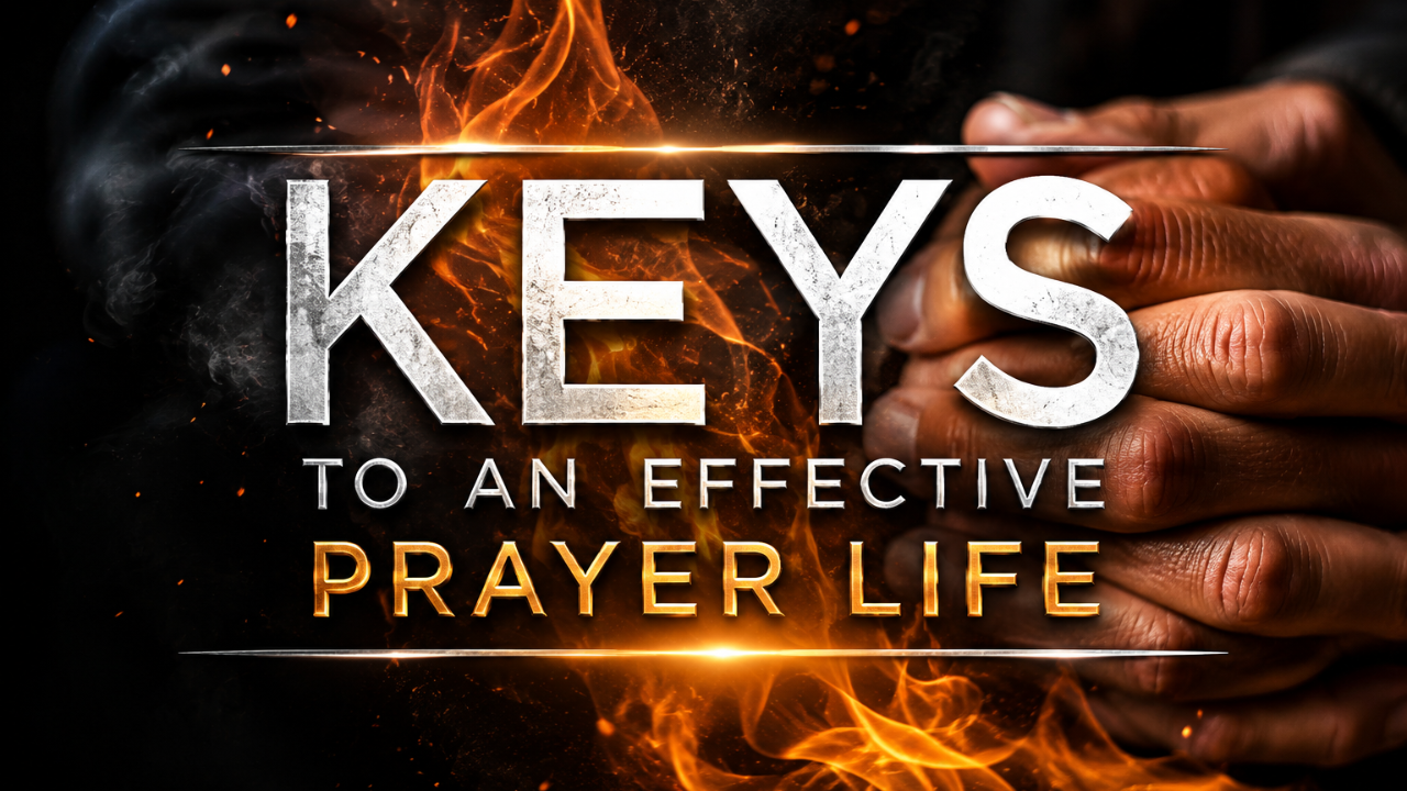Keys to an Effective Prayer Life Part 1 "The Secret Place" - Audio episode artwork