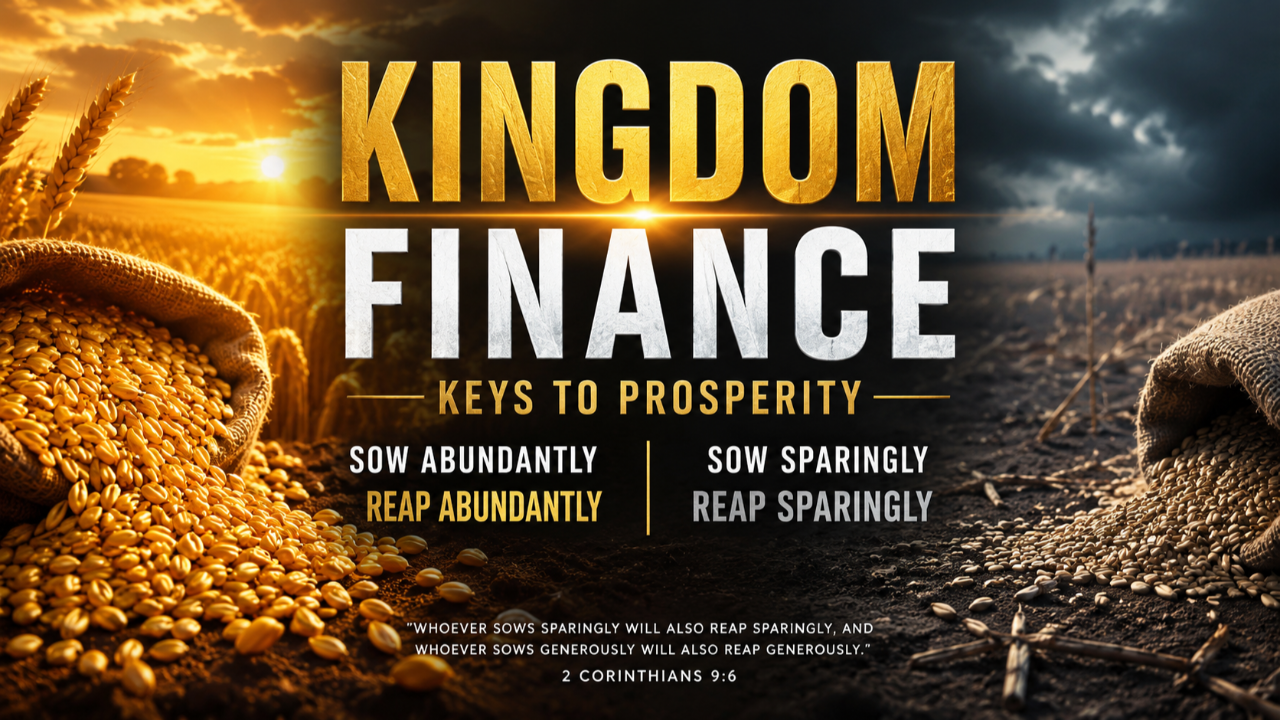 Kingdom Finance Part 3 "Prospering in the Last Days" - Audio episode artwork