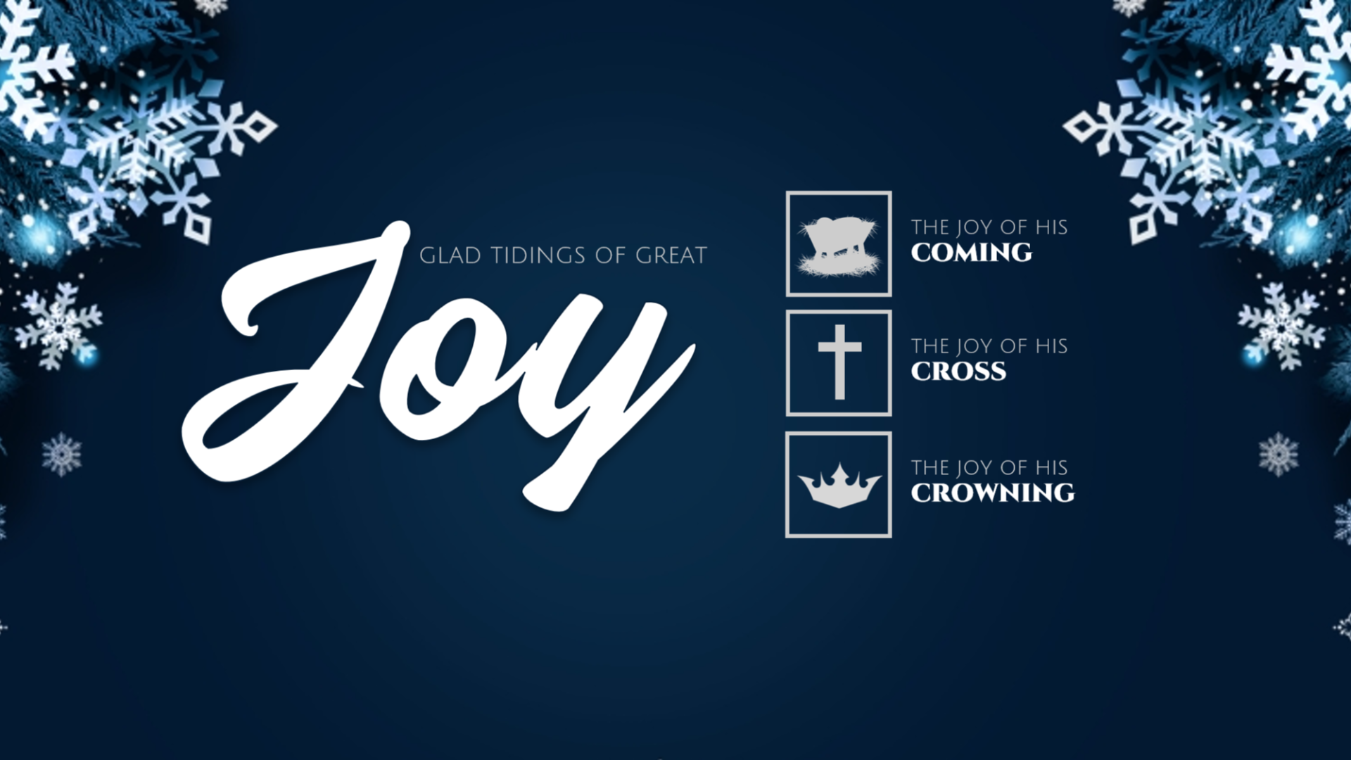 The Joy of His Coming - Audio episode artwork