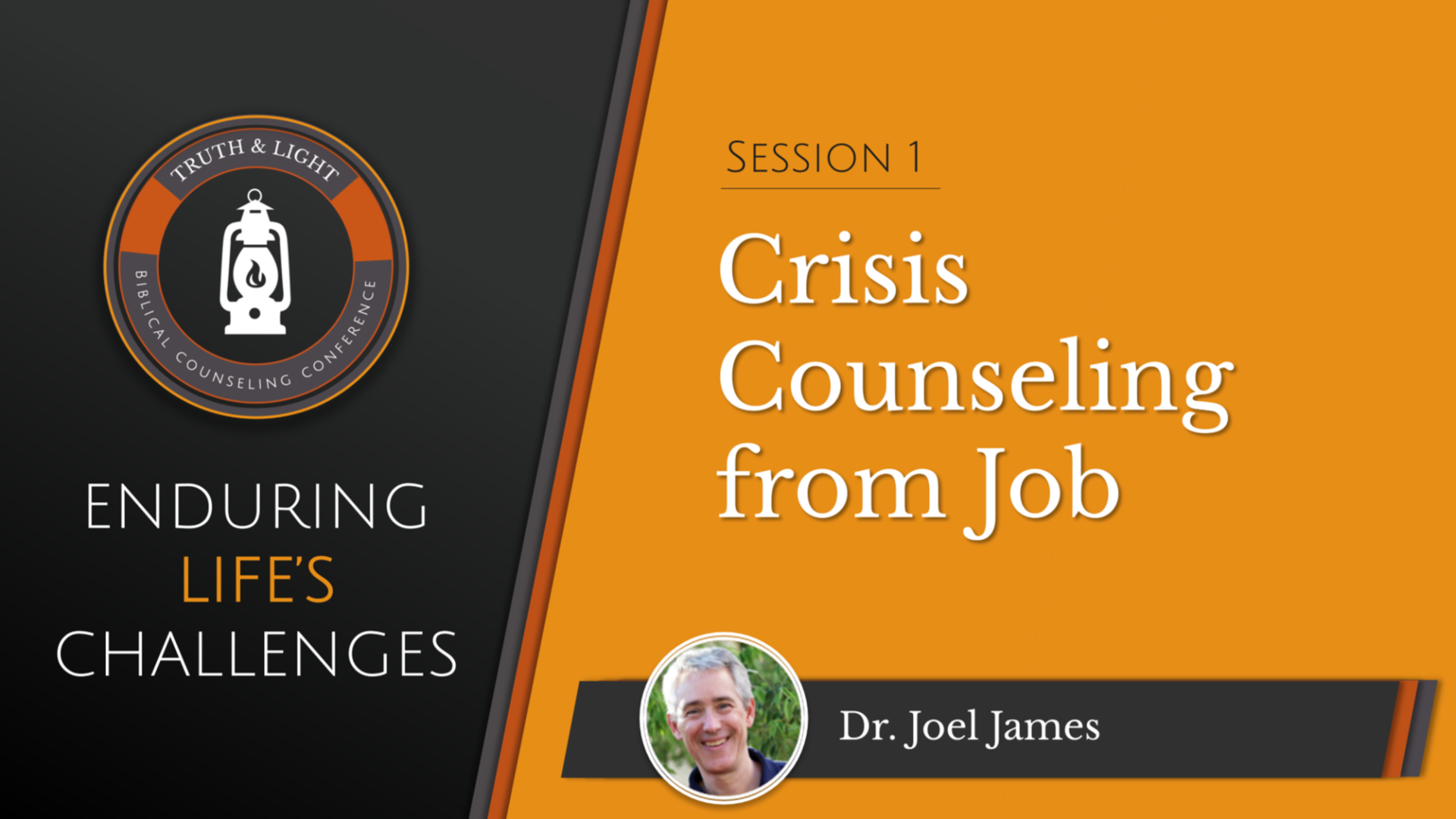 Crisis Counseling from Job