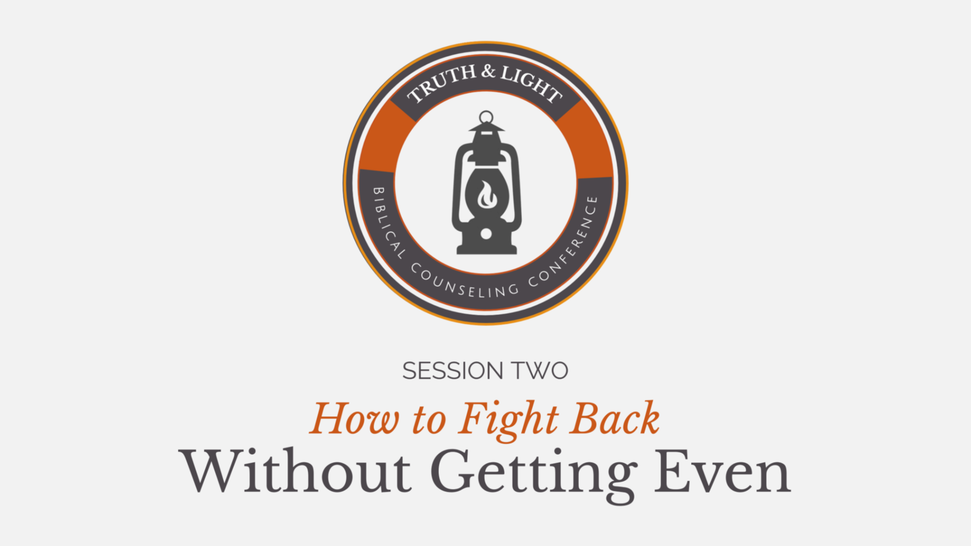 How to Fight Back Without Getting Even