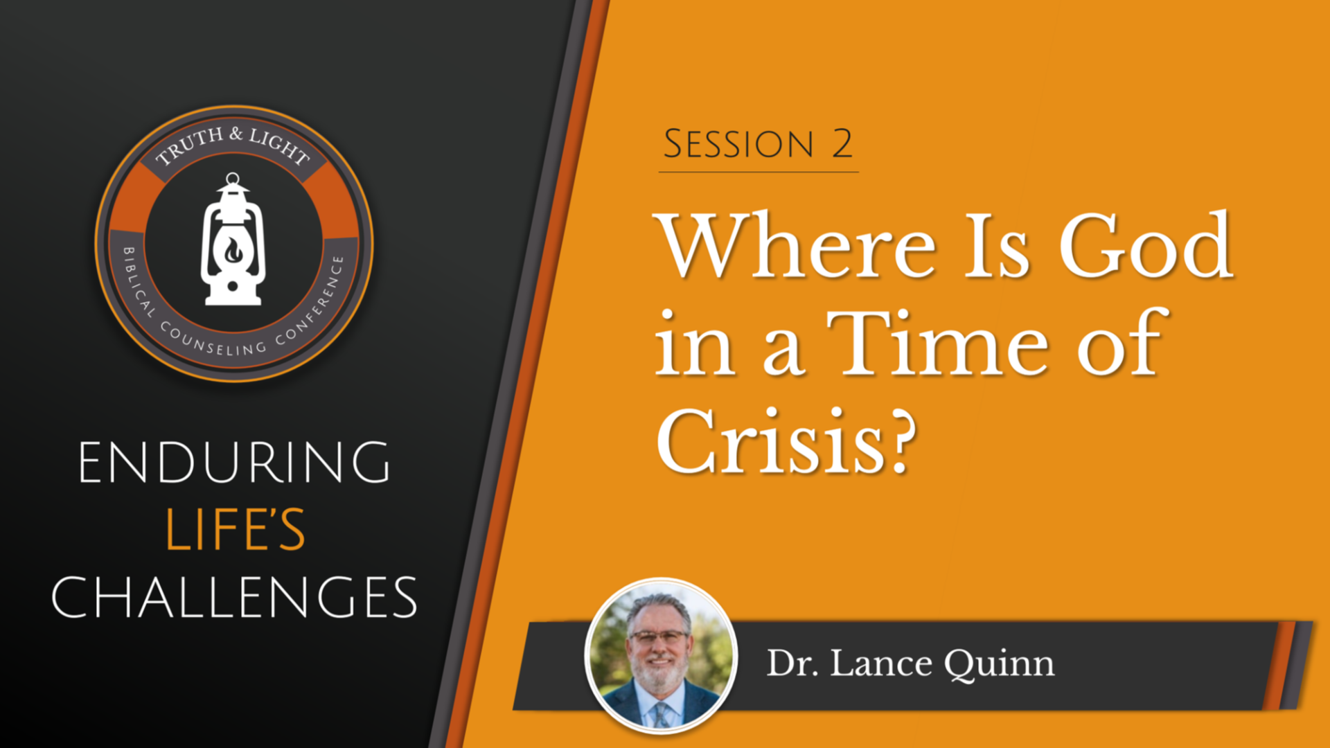 Where Is God in a Time of Crisis? (pt. 1)