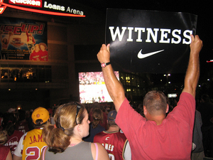 Can I get a witness?