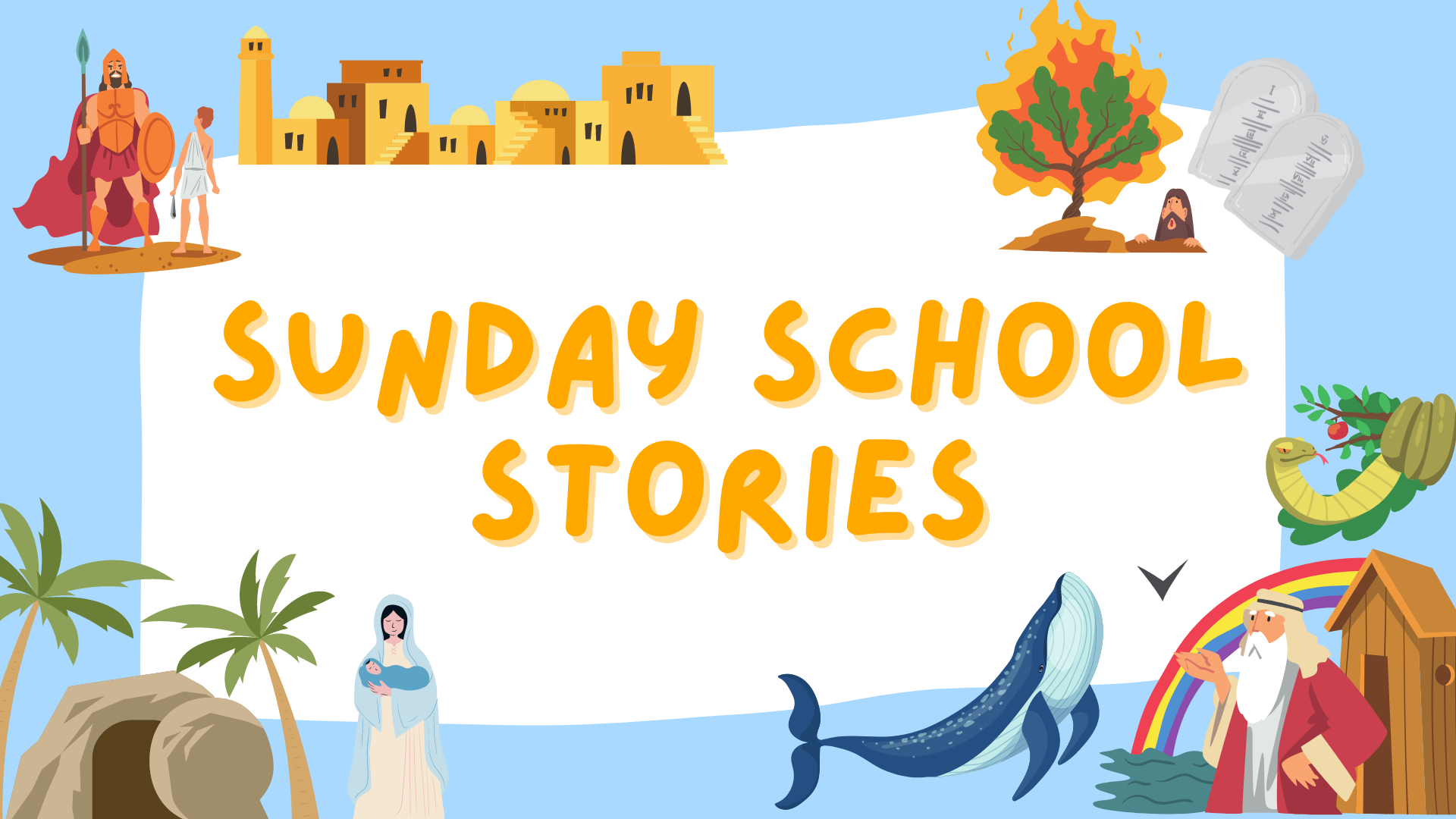 Sunday School Stories: Mud In The Eyes