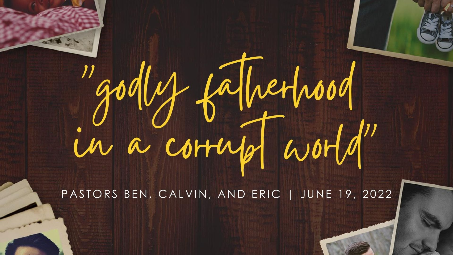 Godly Fatherhood in a Corrupt World - Audio episode artwork