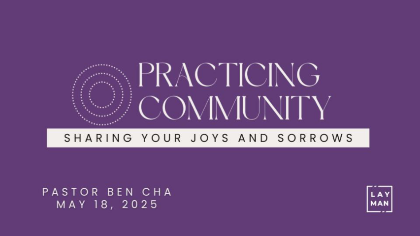 Practicing Community: Sharing your Joys and Sorrows - Audio episode artwork