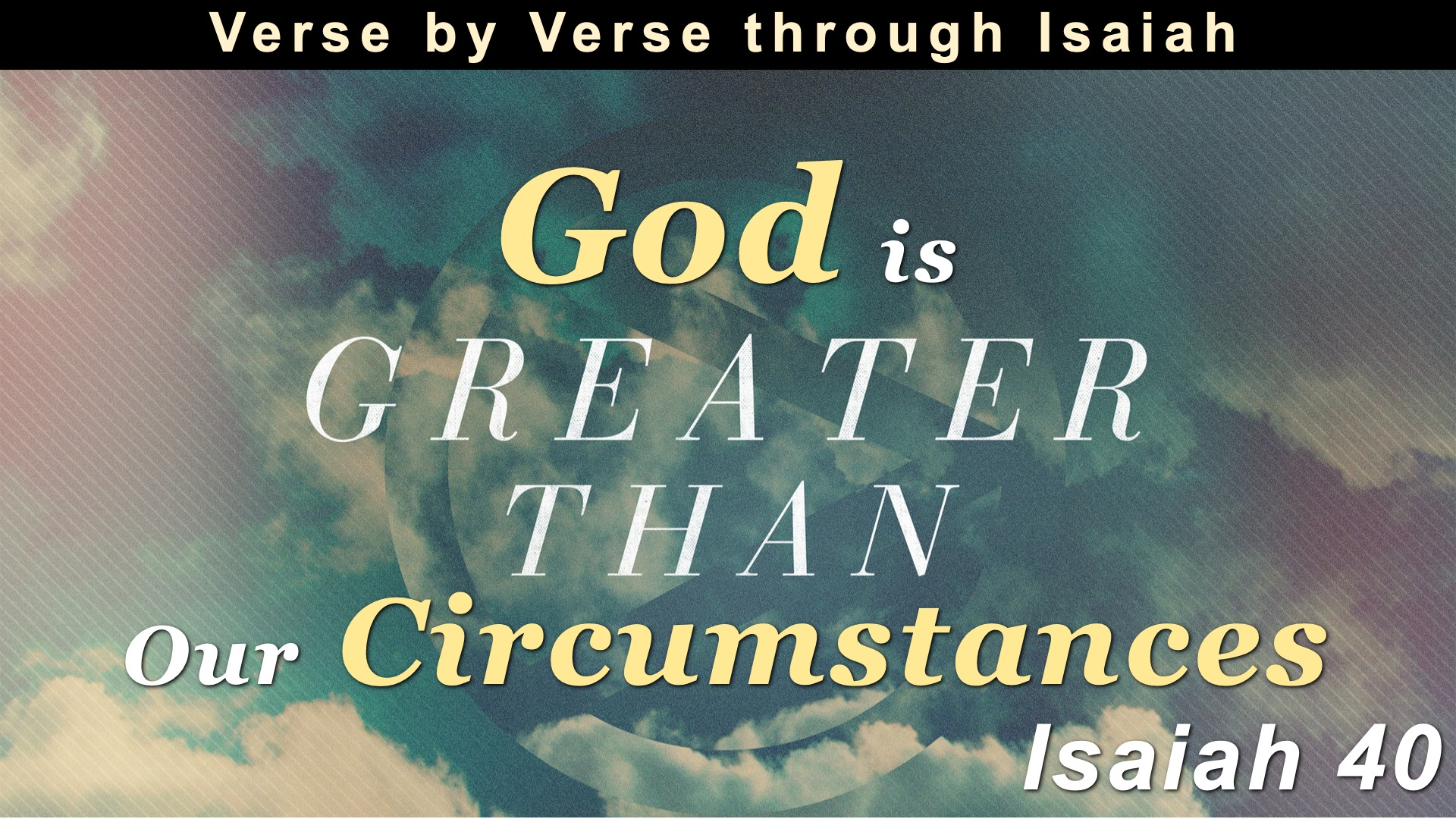 God is Greater Than Our Circumstances (Part 2) episode artwork