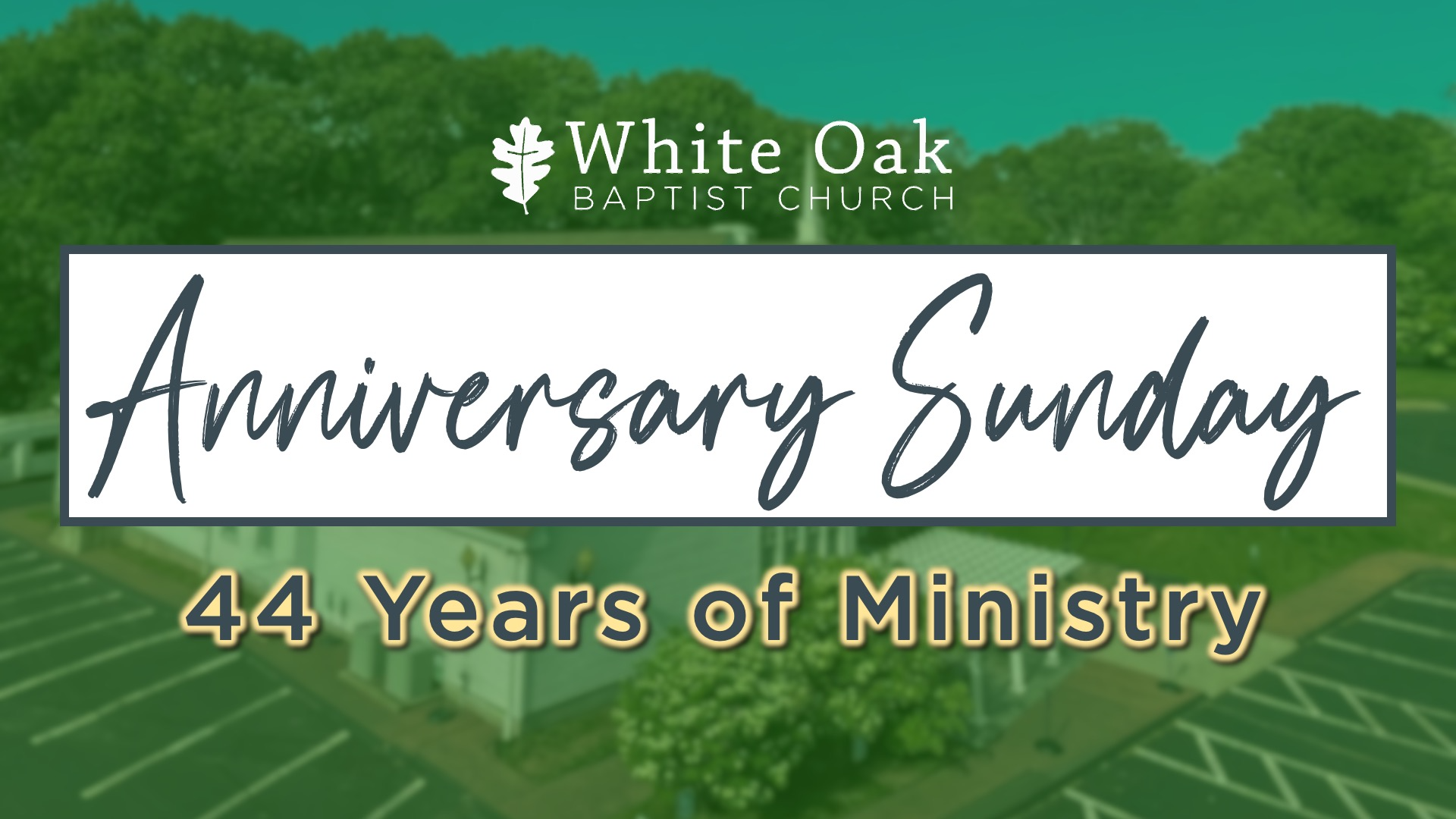 Anniversary Sunday-Pastor Brown episode artwork
