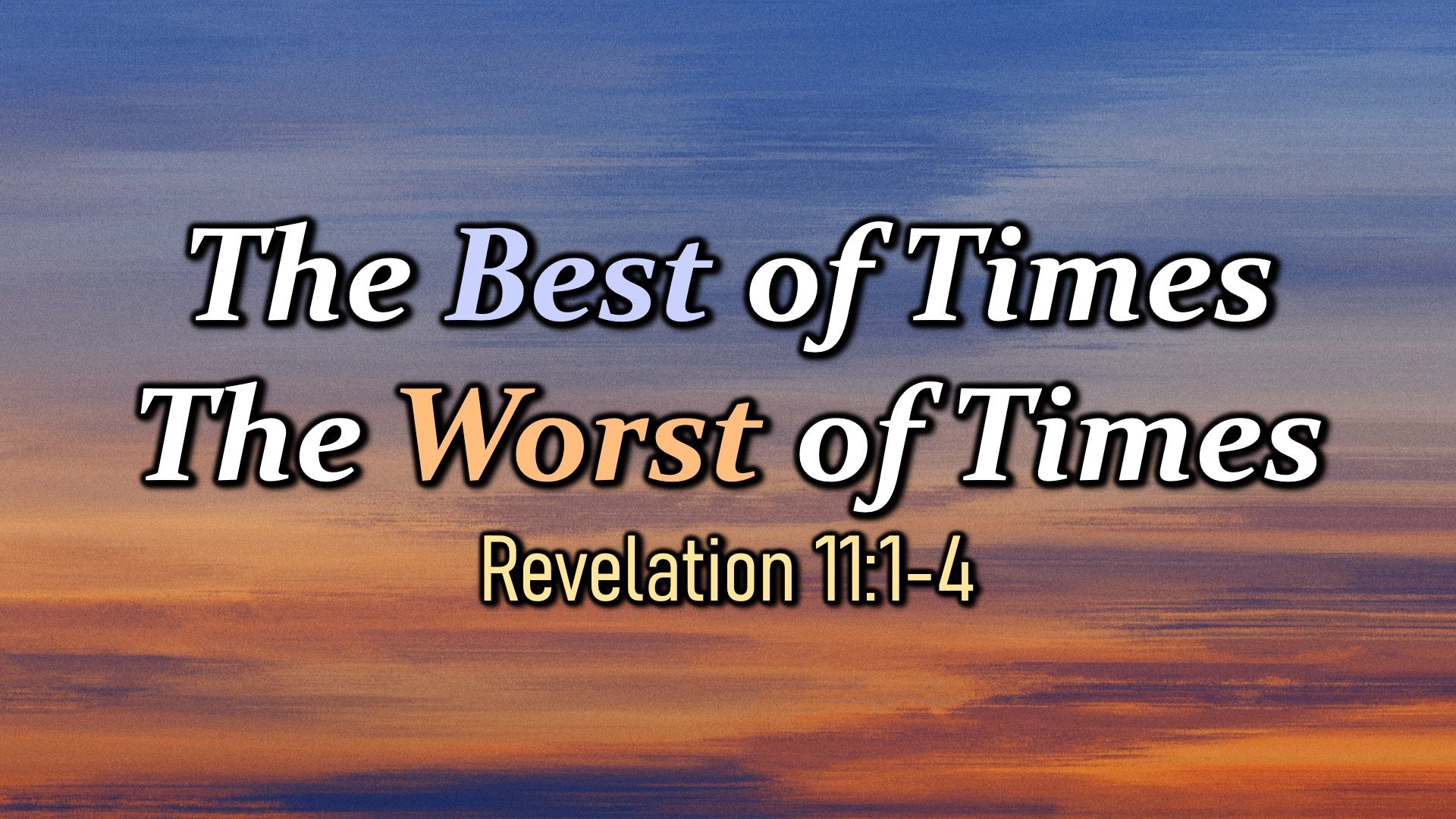 The Best of Times The Worst of Times episode artwork