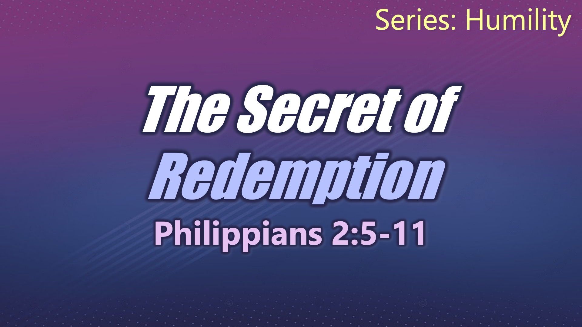 The Secret of Redemption episode artwork
