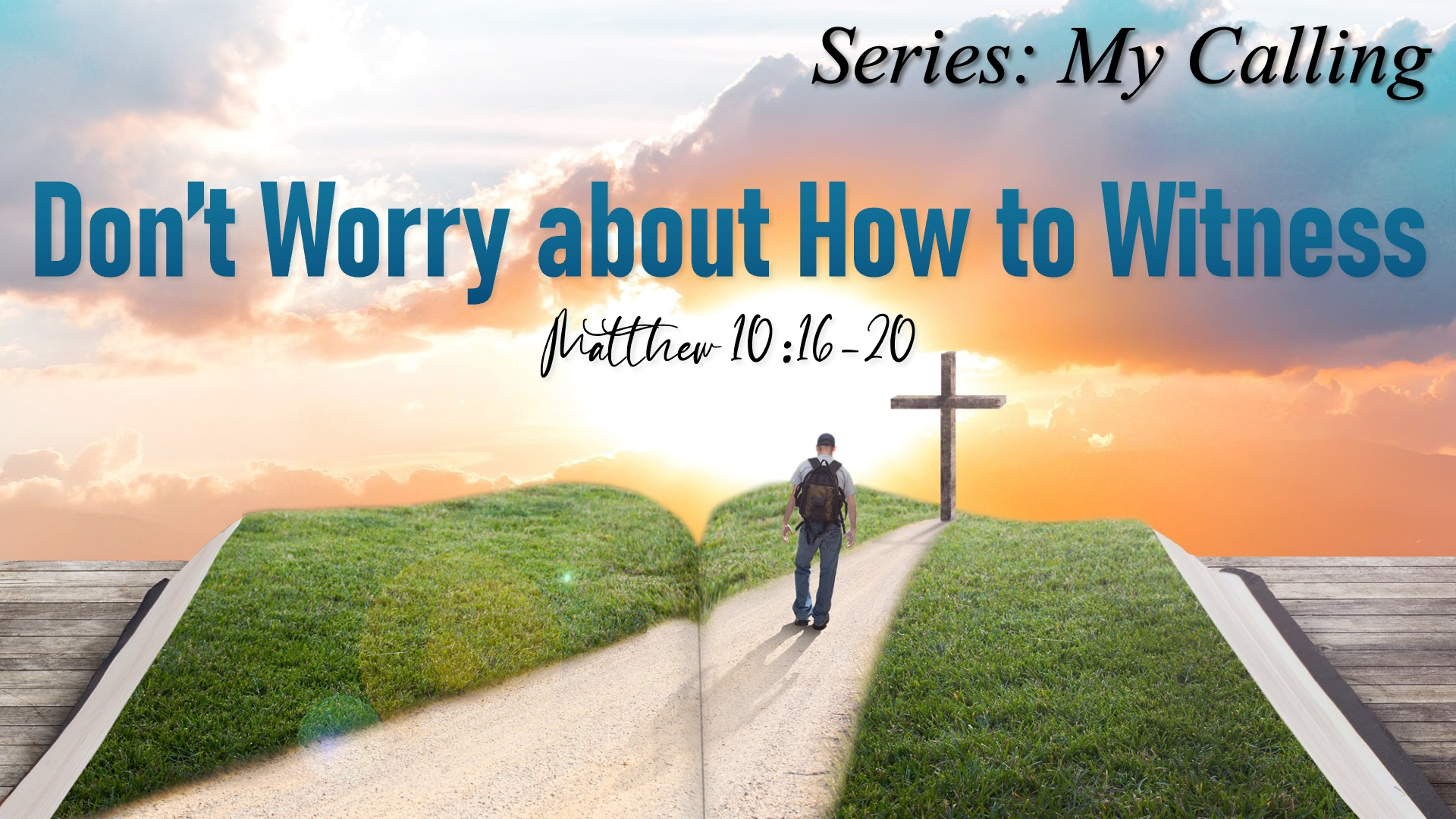 Don't Worry about How to Witness - Audio episode artwork