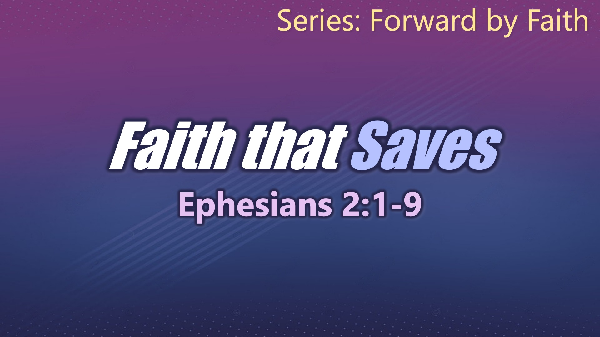 Faith that Saves episode artwork