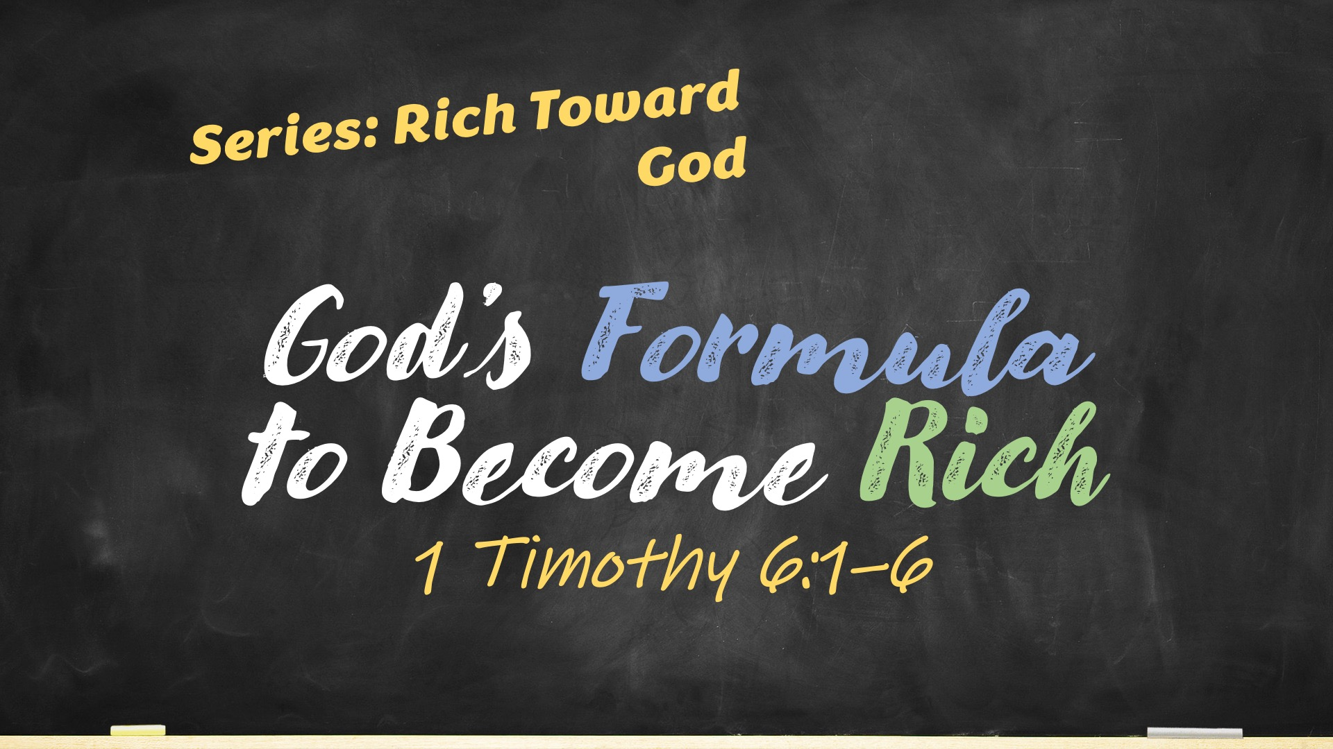 God's Formula to Become Rich episode artwork