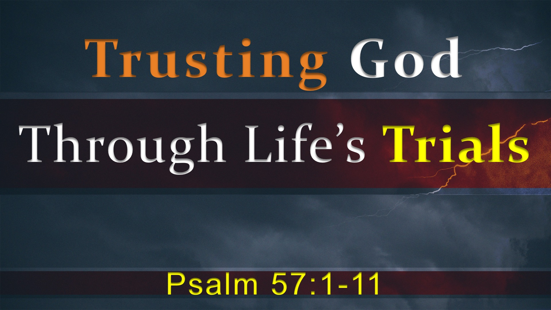 Trusting God Through Life's Trials