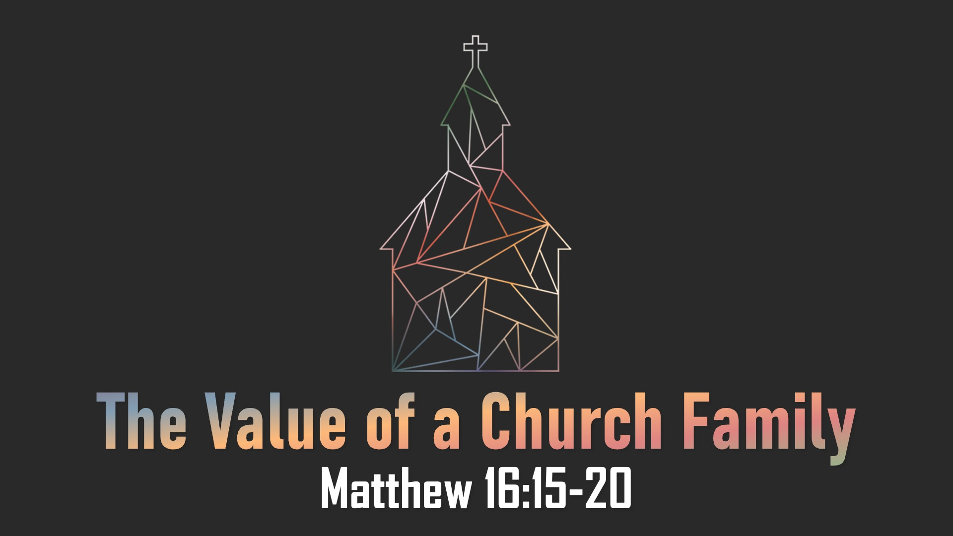The value of a church family episode artwork