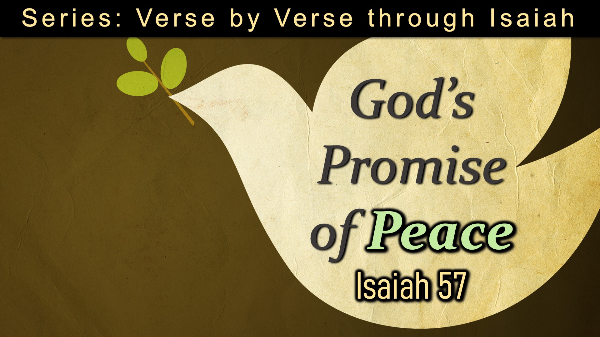 God's Promise of Peace episode artwork