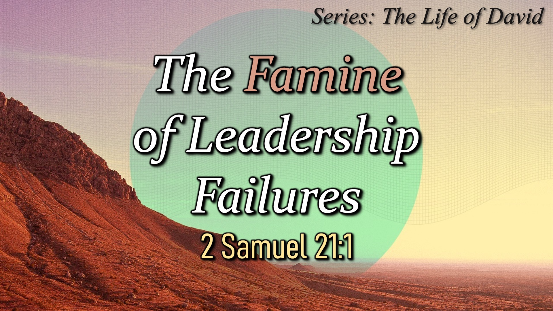 The Famine of Leadership Failures episode artwork