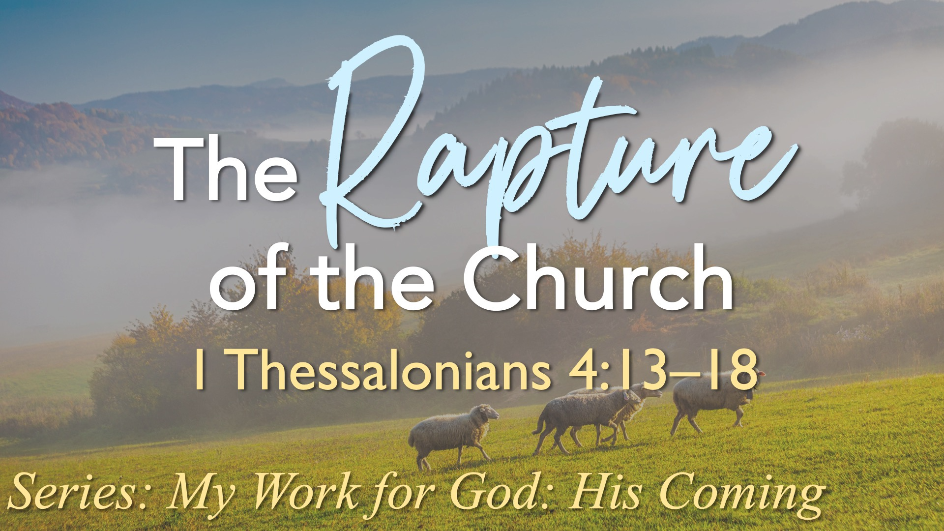The Rapture of the Church episode artwork