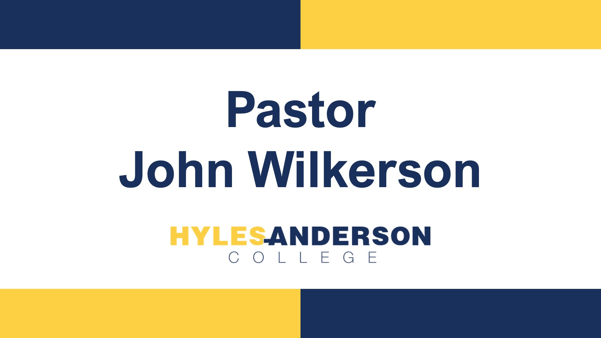 Guest Preacher: Pastor John Wilkerson with the Joyful Melodies Tour Group - Audio episode artwork