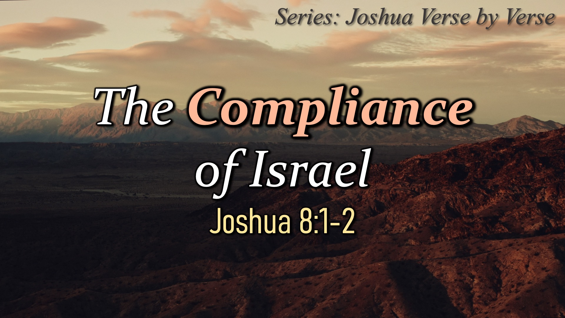 The Compliance of Israel episode artwork