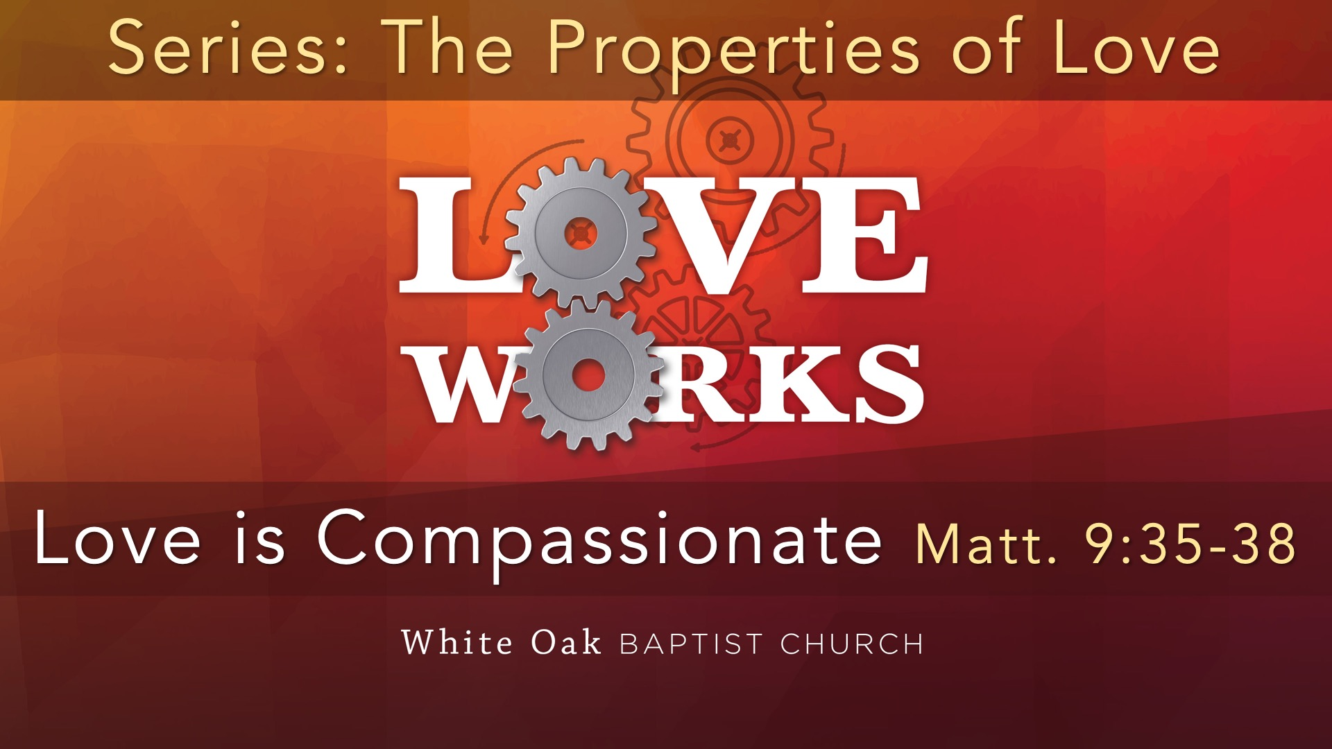 Love is Compassionate