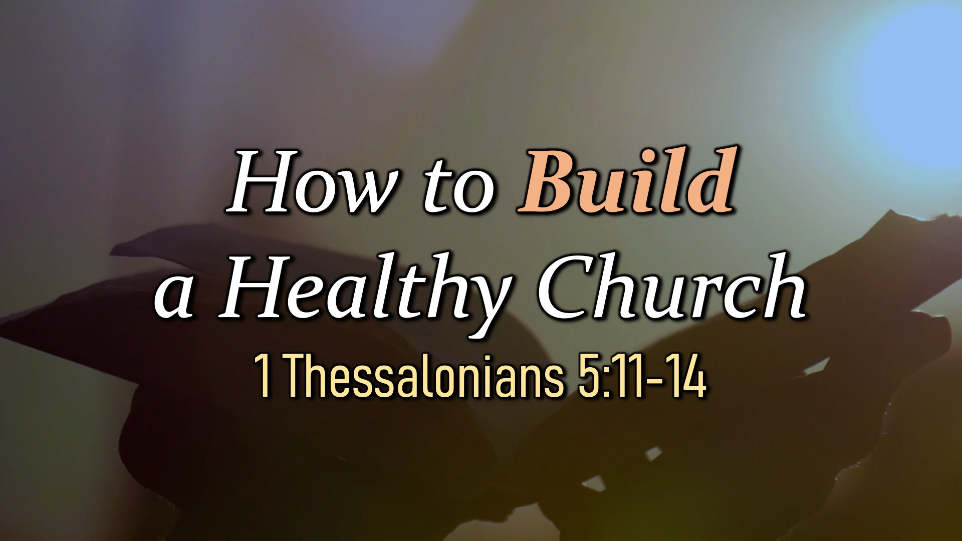 How to build a Healthy Church episode artwork