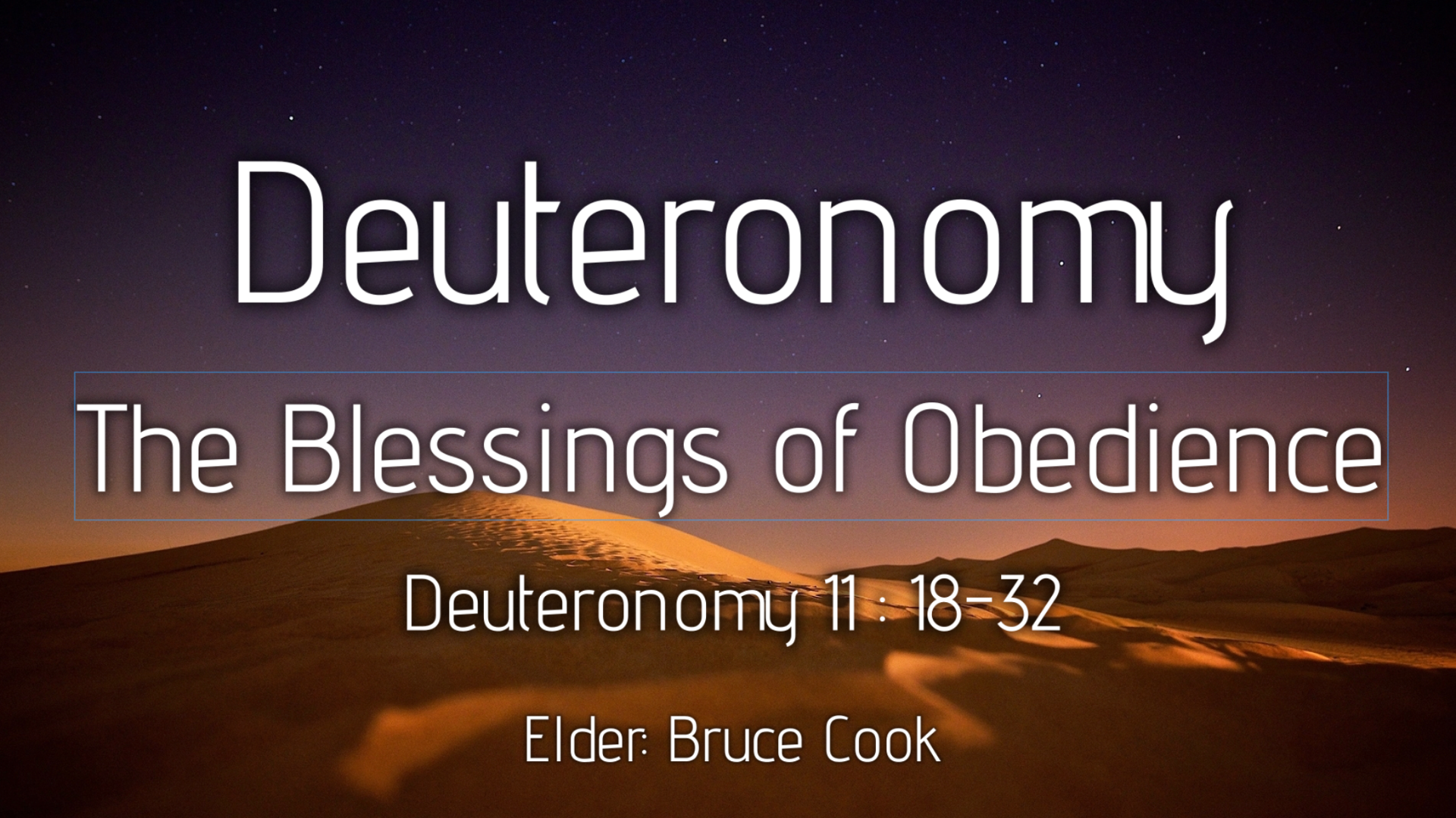 The Blessings of Obedience episode artwork