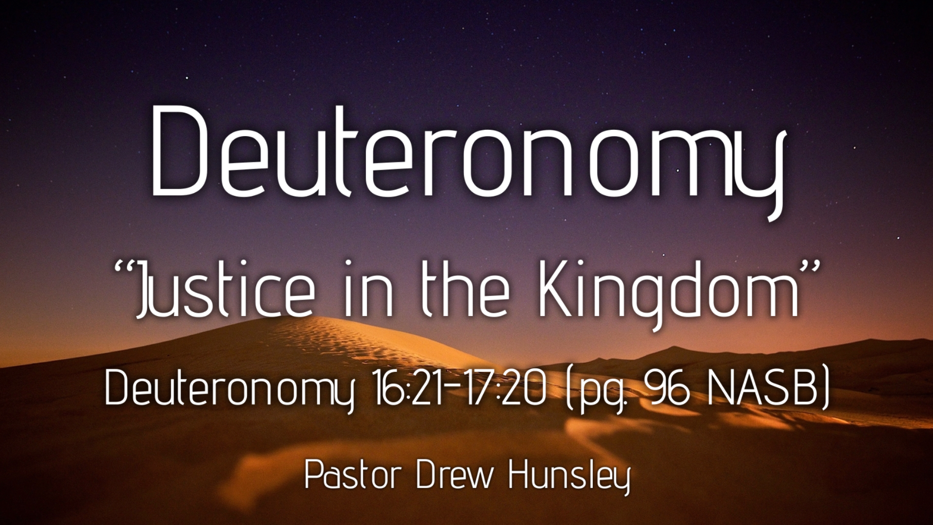 Justice In The Kingdom - Video episode artwork
