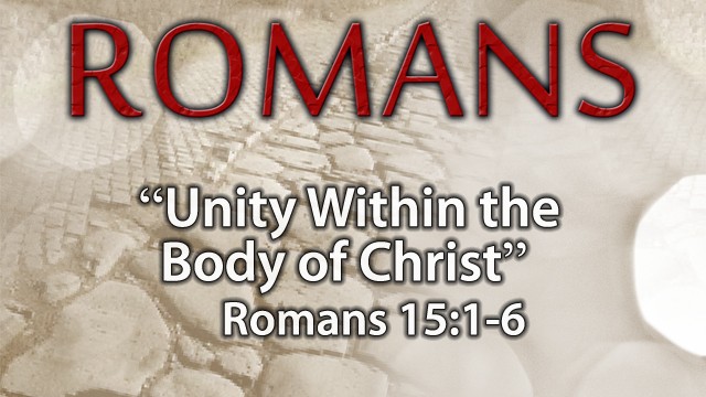 Unity within the Body of Christ - Audio episode artwork