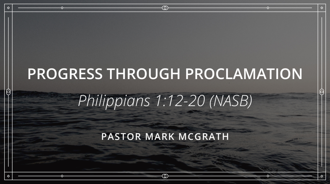 Progress Through Proclamation - Audio episode artwork