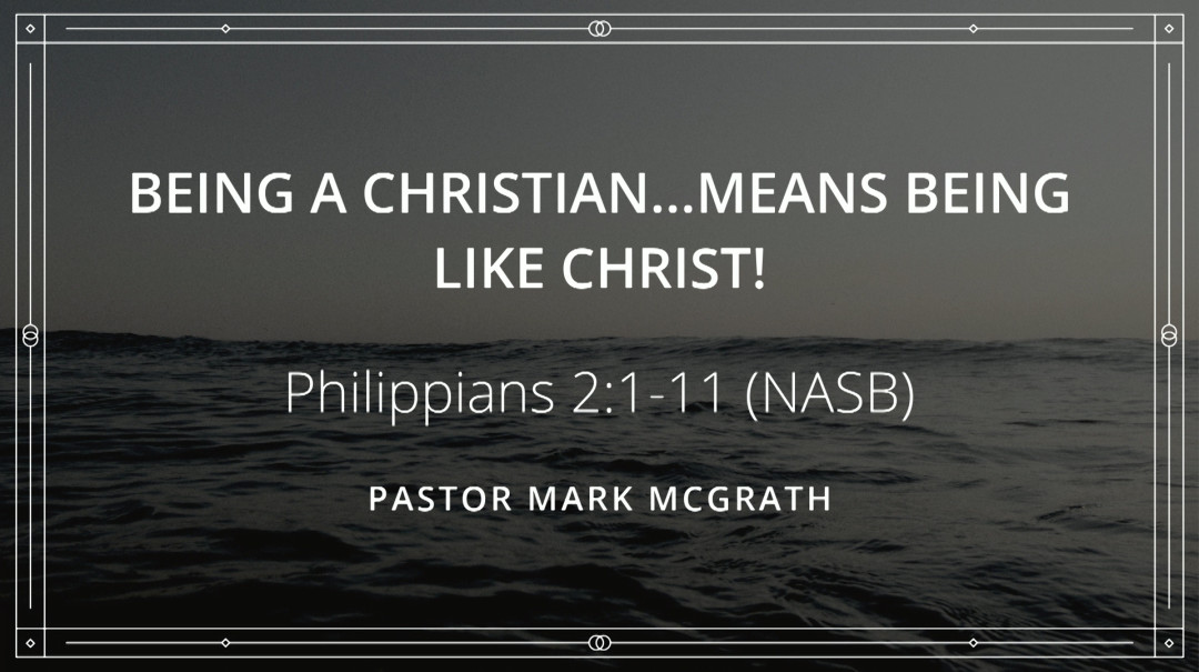 Being A Christian... Means being like Christ! episode artwork