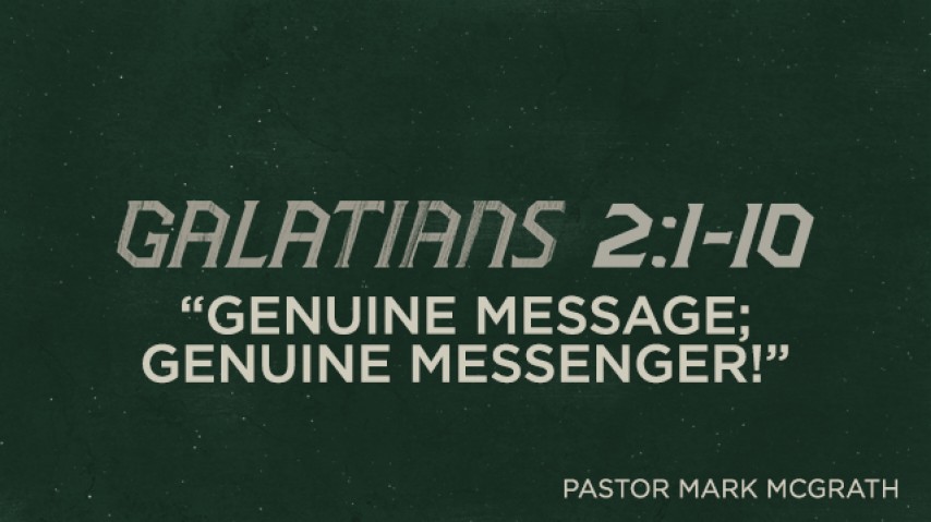Genuine Message; Genuine Messenger! - Audio episode artwork