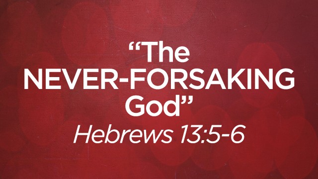 The NEVER-FORSAKING God episode artwork