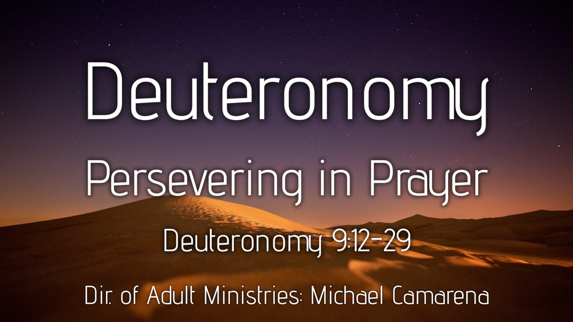 Persevering In Prayer episode artwork