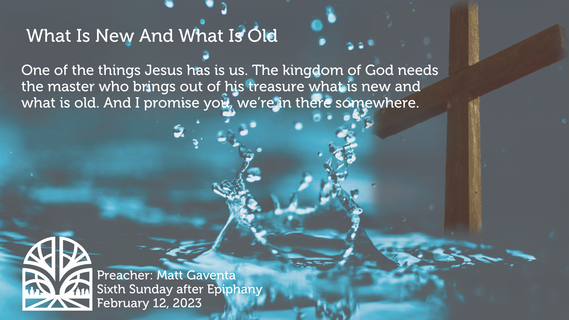 What Is New And What Is Old