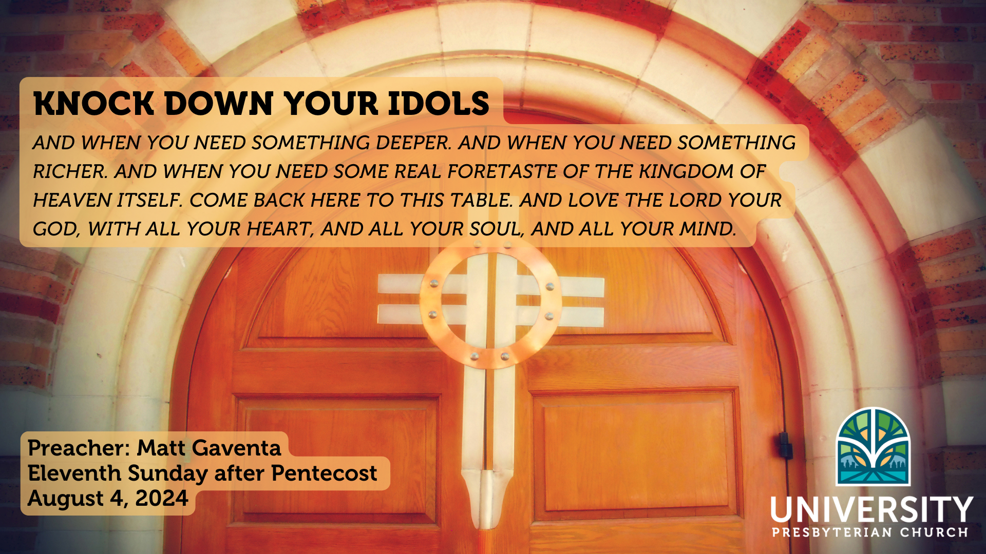Knock Down Your Idols