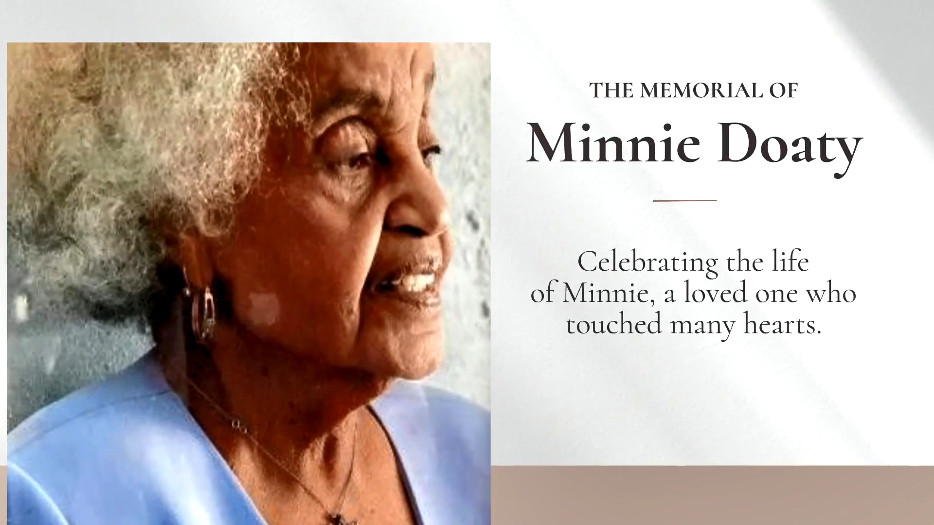 Minnie Doaty Homegoing Service - 7/11 episode artwork