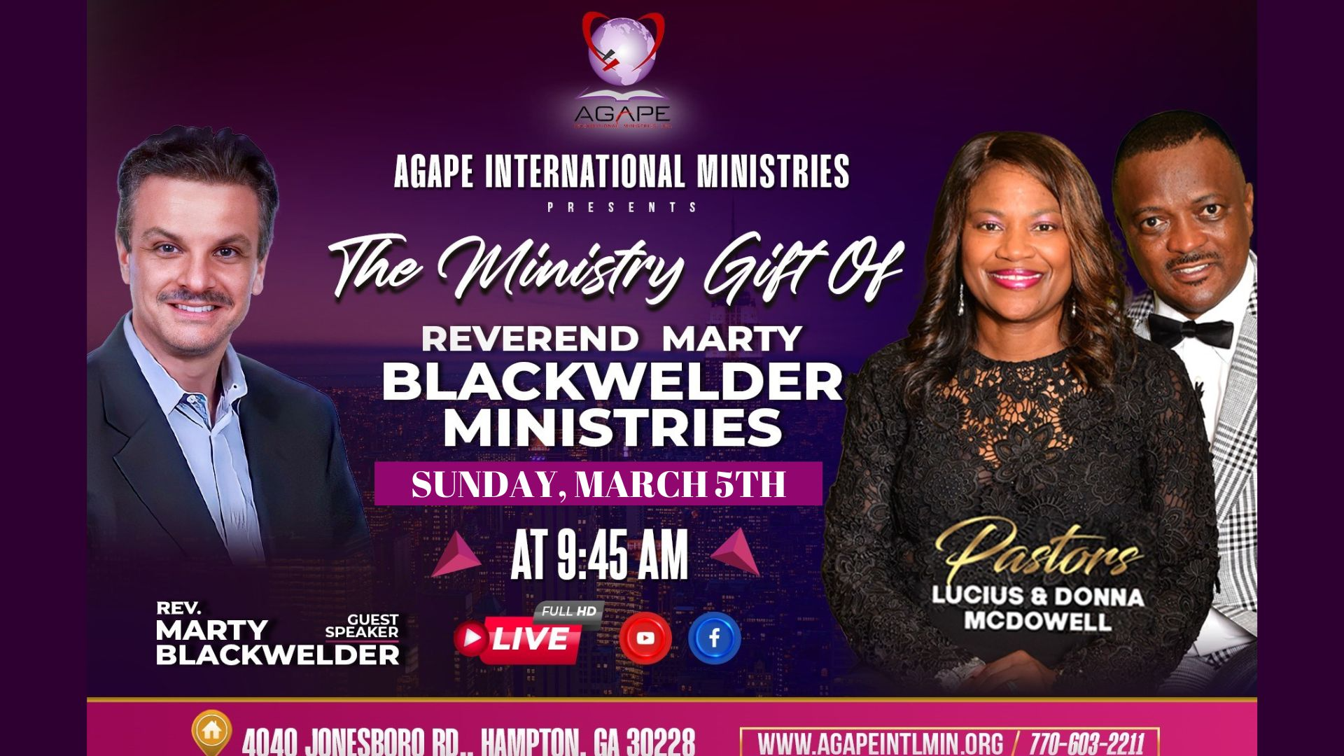 Agape International Ministries  