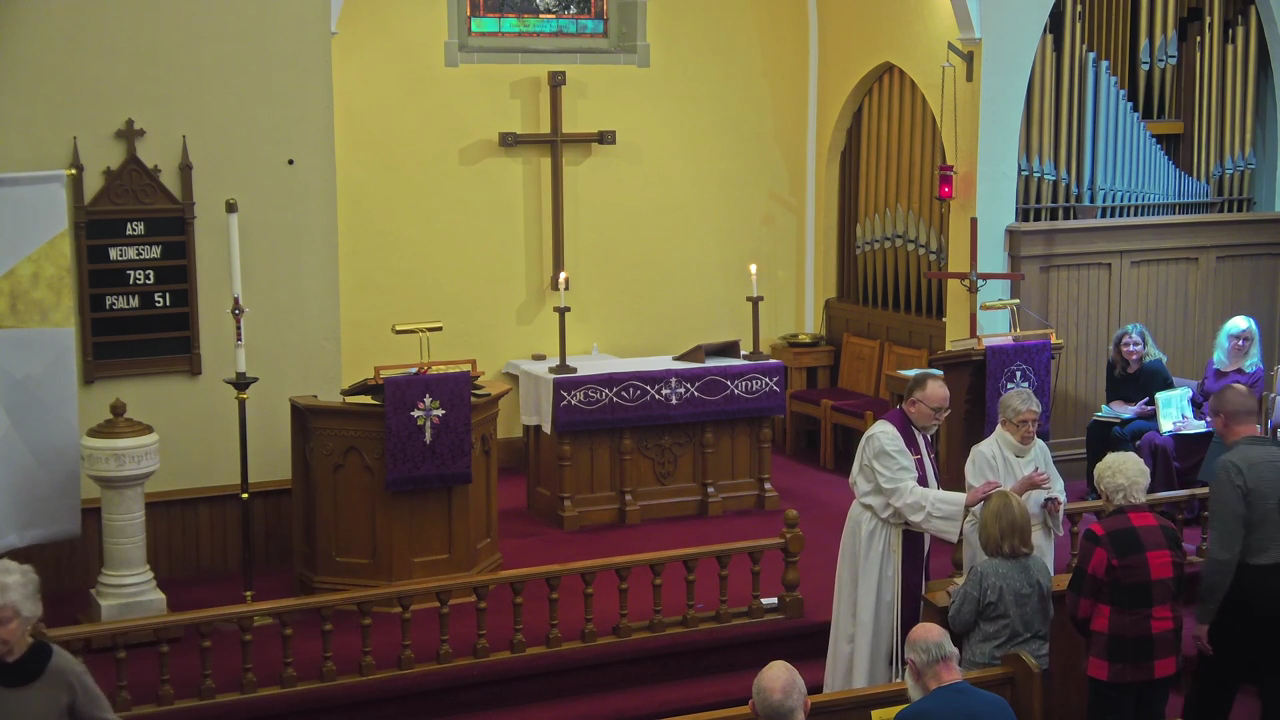 February 18, 2026 - Ash Wednesday Service