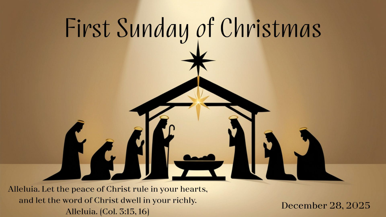 December 28, 2025 - Sunday Worship Service