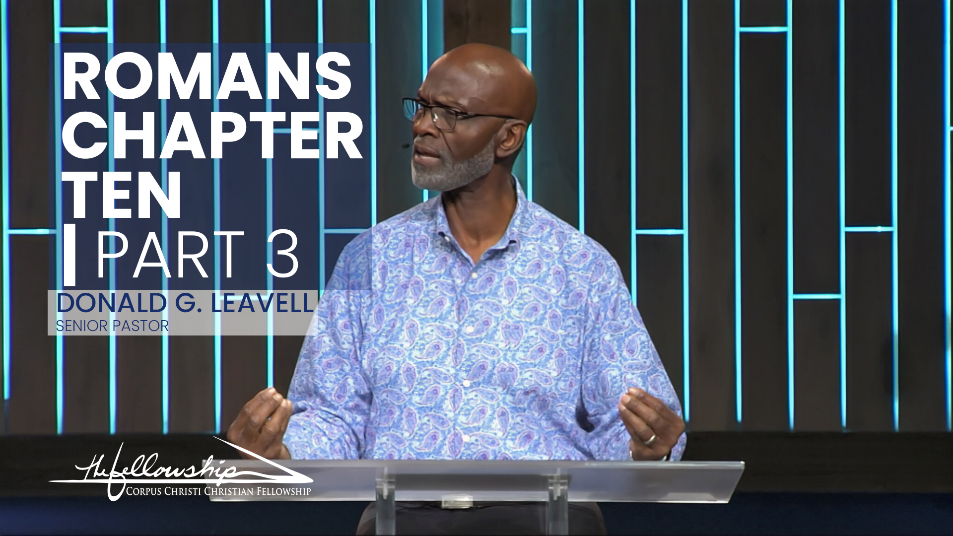 Romans Chapter Ten, Part 3 7:00 p.m.  8/30/23 - Audio episode artwork