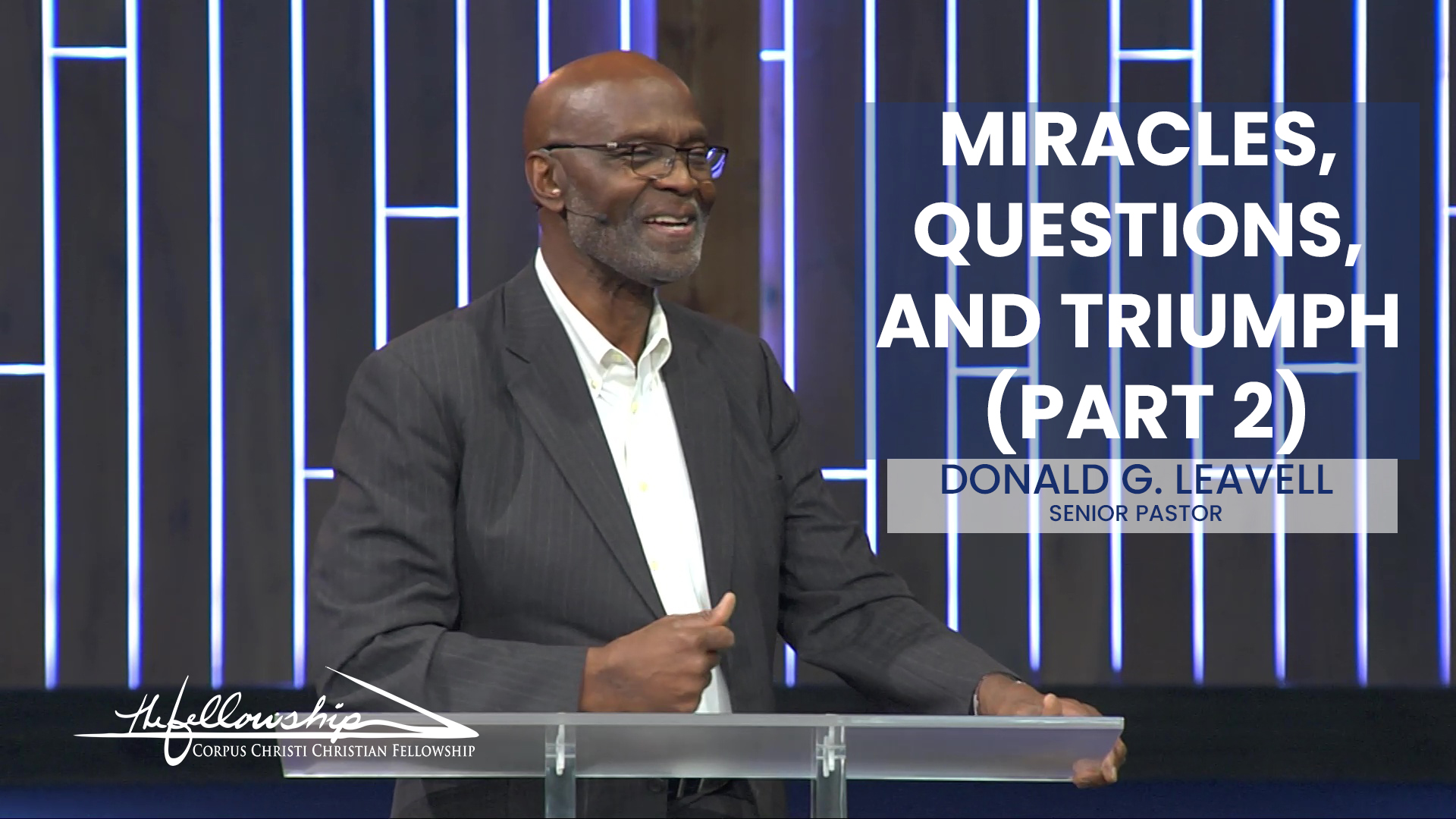 MIRACLES, QUESTIONS, AND TRIUMPH, Part 2   7:00 PM 3/27/24 - Audio episode artwork