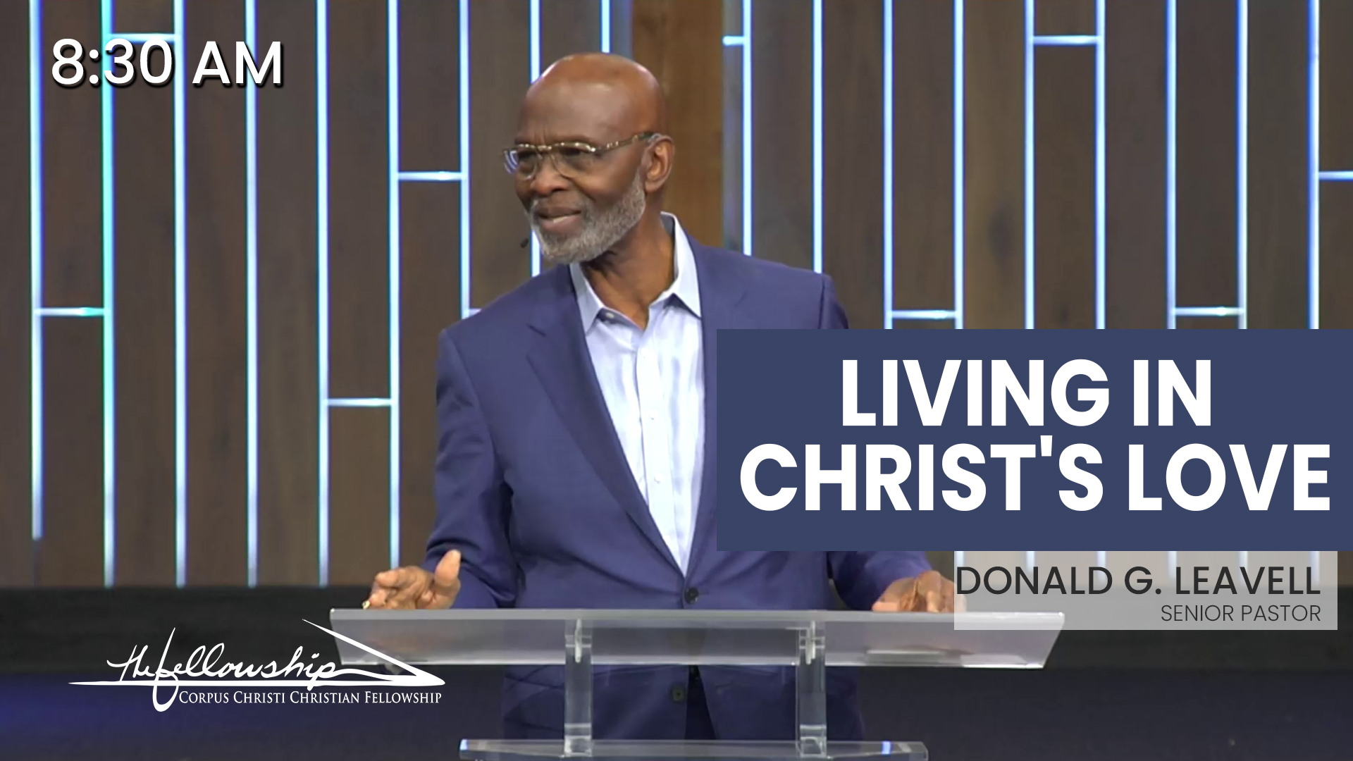LIVING IN CHRIST'S LOVE 8:30 AM 4/13/25 - Audio episode artwork