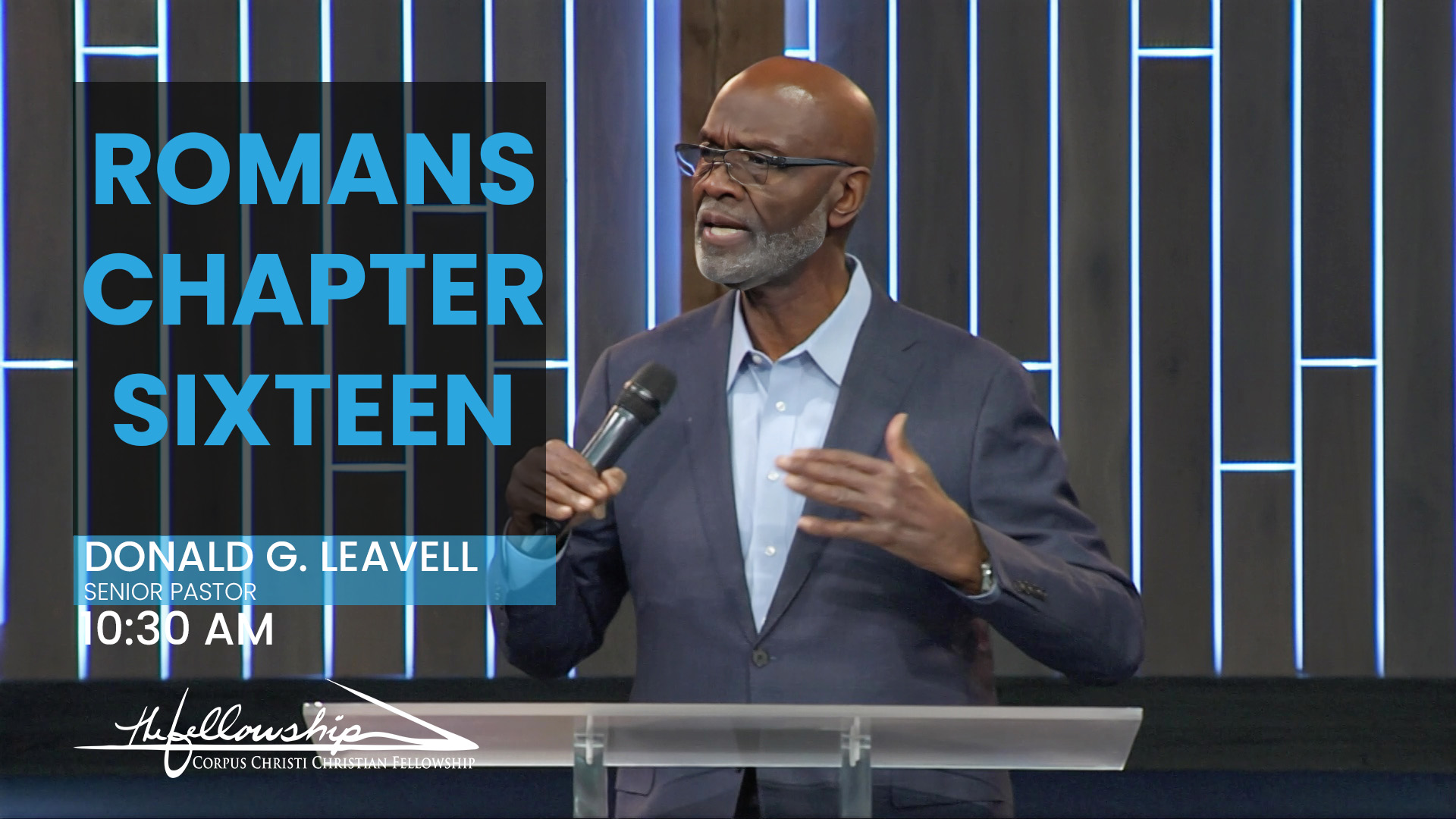 ROMANS CHAPTER SIXTEEN 10:30 AM 12/31/23 - Video episode artwork