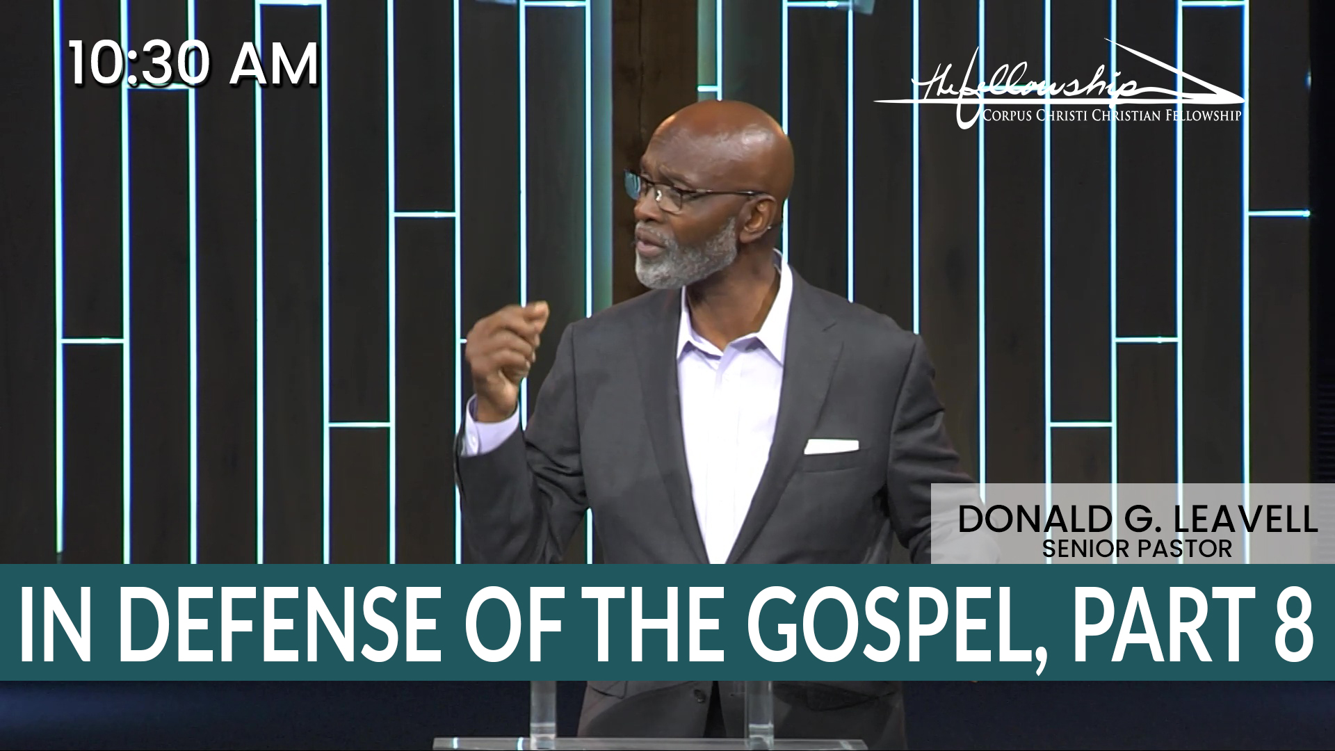 IN DEFENSE OF THE GOSPEL, PART 8 10:30 AM 9/1/24 - Audio episode artwork