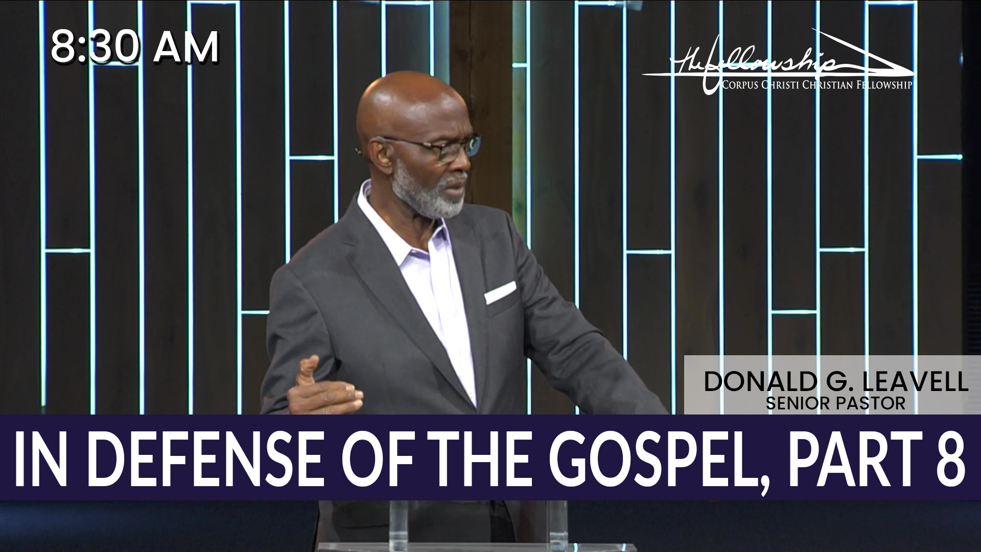 IN DEFENSE OF THE GOSPEL, PART 8   8:30 AM 9/1/24 - Audio episode artwork